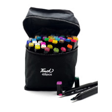 Набір перманентних двосторонніх маркерів на спиртовій основі (48 шт)