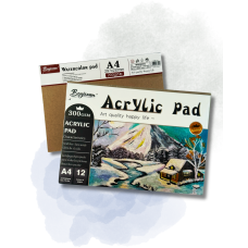 Скетчпад для акрилових фарб A4