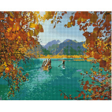 Прогулянка гірським озером