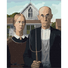 «Американская готика», Грант Вуд