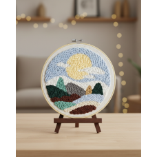 Набір для створення килимової вишивки "Під світлом місяця"