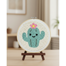 Набір для створення килимової вишивки "М'яка колючка"