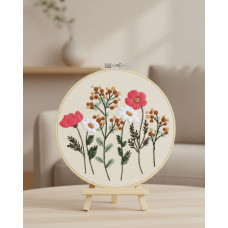 Набір для вишивки гладдю "Польові квіти"