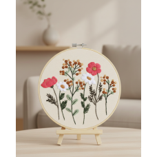 Набір для вишивки гладдю "Польові квіти"