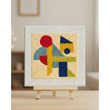 Набір для створення килимової вишивки "Гра форм"