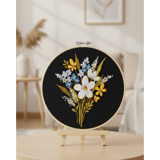 Набір для вишивки гладдю "Нічний букет"