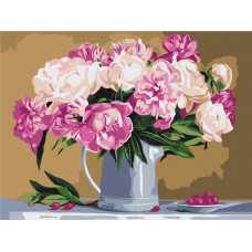 Натюрморт з піонами