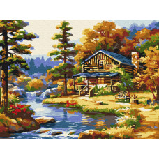 Будиночок біля озера