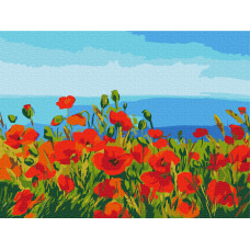 Поле маків. Клод Моне