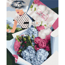 Букет для ретро леді