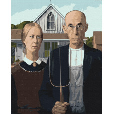 «Американская готика», Грант Вуд