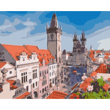 Вид на чарівну Прагу