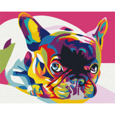 Райдужний французький бульдог