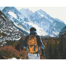 Мандрівник в горах