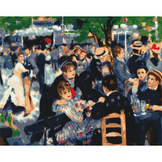 Танці у Мулен де ла Галетт. П'єр-Огюст Ренуар