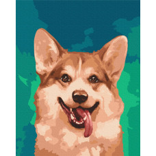 Коргі в фарбах