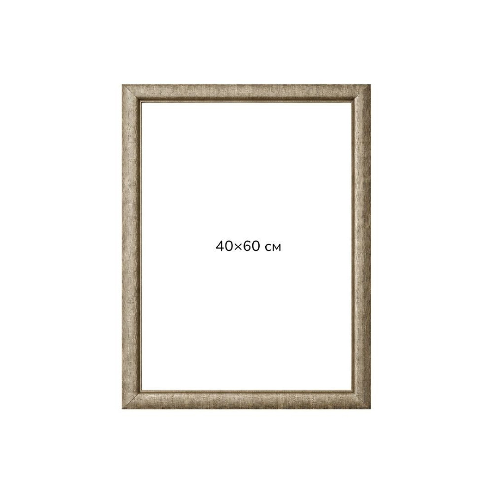 Багетна рамка (біле золото 4,5 см) 40х60