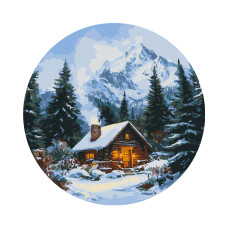 Казкова хатинка в лісі (Розмір M)