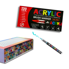 Акрилові маркери (120 шт)