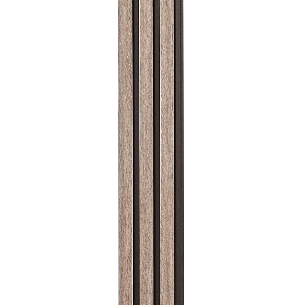 Рейка декоративна PS 2900х120х12мм Сіро-коричневий SW-00001744