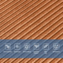 Панель 3D Bronze 700*700*4mm (D) SW-00001955 Панель 3D Bronze 700*700*4mm (D) SW-00001955