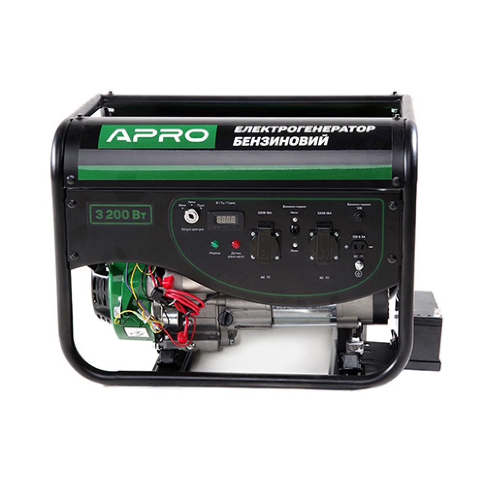 Генератор бензиновий 4-х тактний 3.0/3.2 кВт (електро запуск) APRO Генератор бензиновий 4-х тактний 3.0/3.2 кВт (електро запуск) APRO