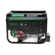 Генератор бензиновий 4-х тактний 3.0/3.2 кВт (електро запуск) APRO Генератор бензиновий 4-х тактний 3.0/3.2 кВт (електро запуск) APRO