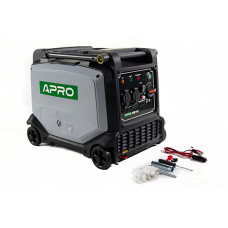 Генератор бензиновий 4-х тактний Iнверторний IG-35Е 3.5/3.8кВт (електро запуск) APRO Генератор бензиновий 4-х тактний Iнверторний IG-35Е 3.5/3.8кВт (електро запуск) APRO