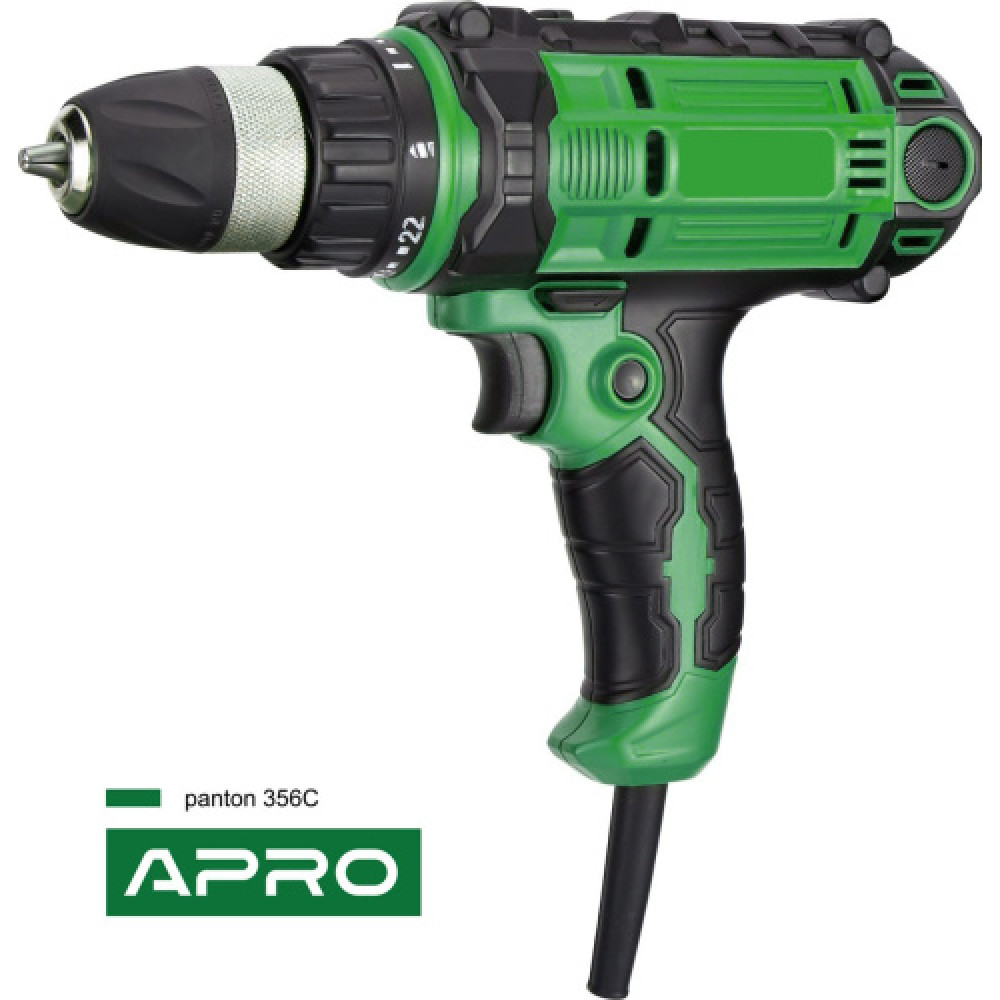 Дриль-шуруповерт мережевий ED-500/2 DFR APRO