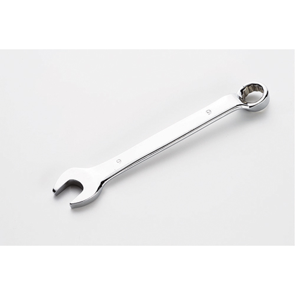 Ключ ріжково-накидний глибокий CrV 9мм СИЛА