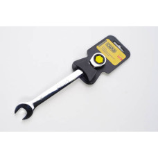 Ключ ріжково-накидний з тріскавкою CrV 10мм СИЛА