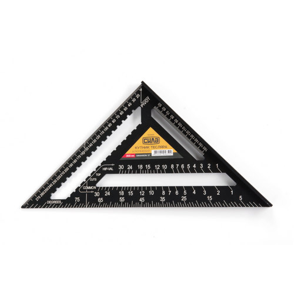 Кутник тесляра алюмінієвий Swanson 12'' (300мм) СИЛА