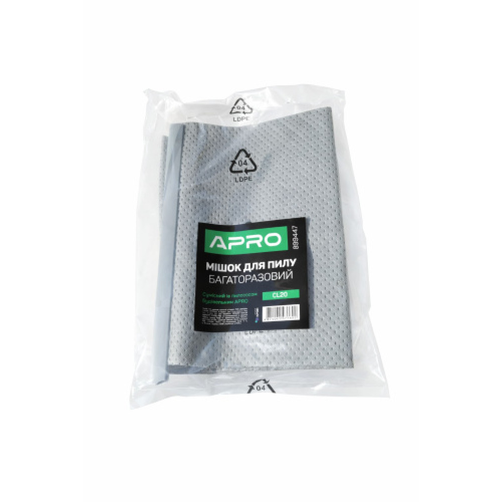 Мішок для пилу багаторазовий CL20 APRO