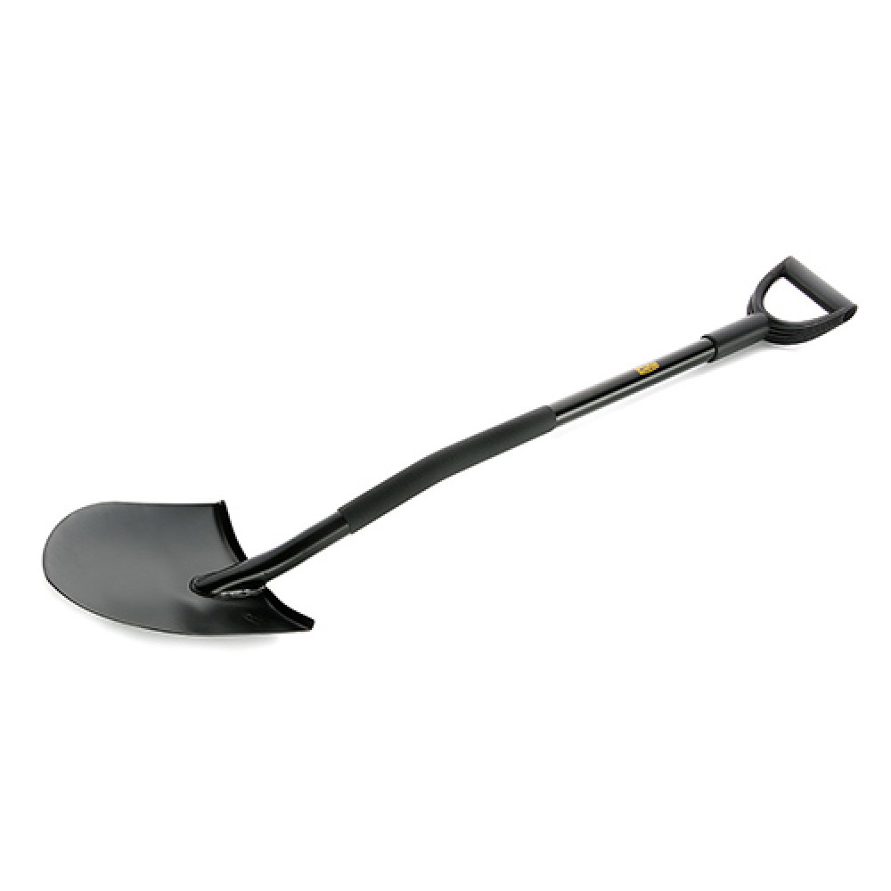 Лопата з металевою ручкою штикова Американка 220×300×1200мм СИЛА