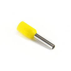 Наконечник з ізоліцією втулковий E 1 /8 жовтий (пач 100шт) APRO