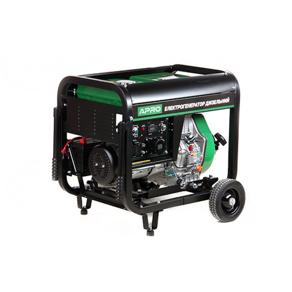 Генератор дизельний 4-х тактний DG-75Е 7.5/8.0 кВт (електро запуск) APRO