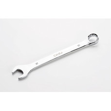 Ключ ріжково-накидний полірований CrV 21мм СИЛА