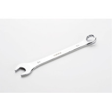 Ключ ріжково-накидний полірований CrV 24мм СИЛА