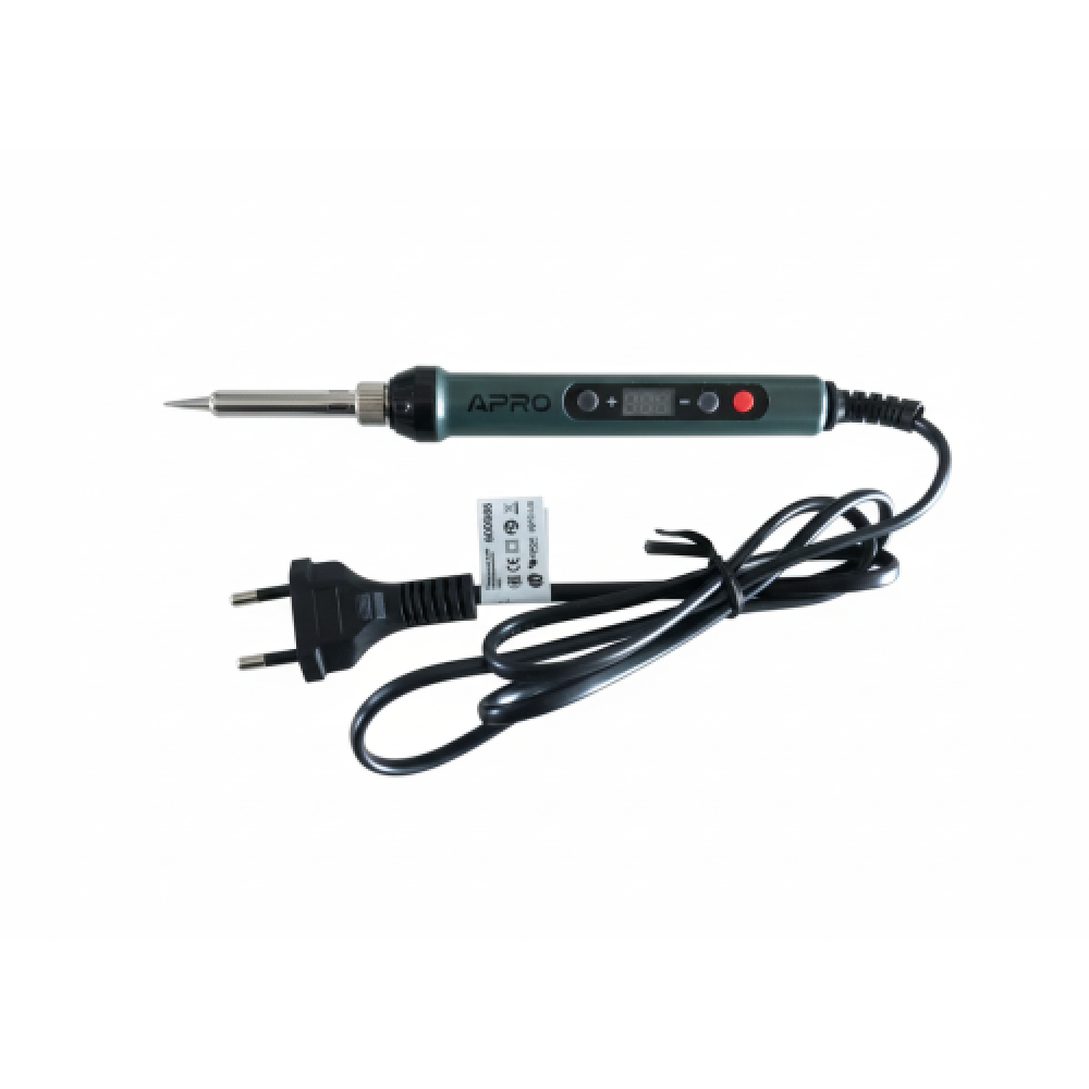 Паяльник електричний SI-80 з регулюванням температури APRO