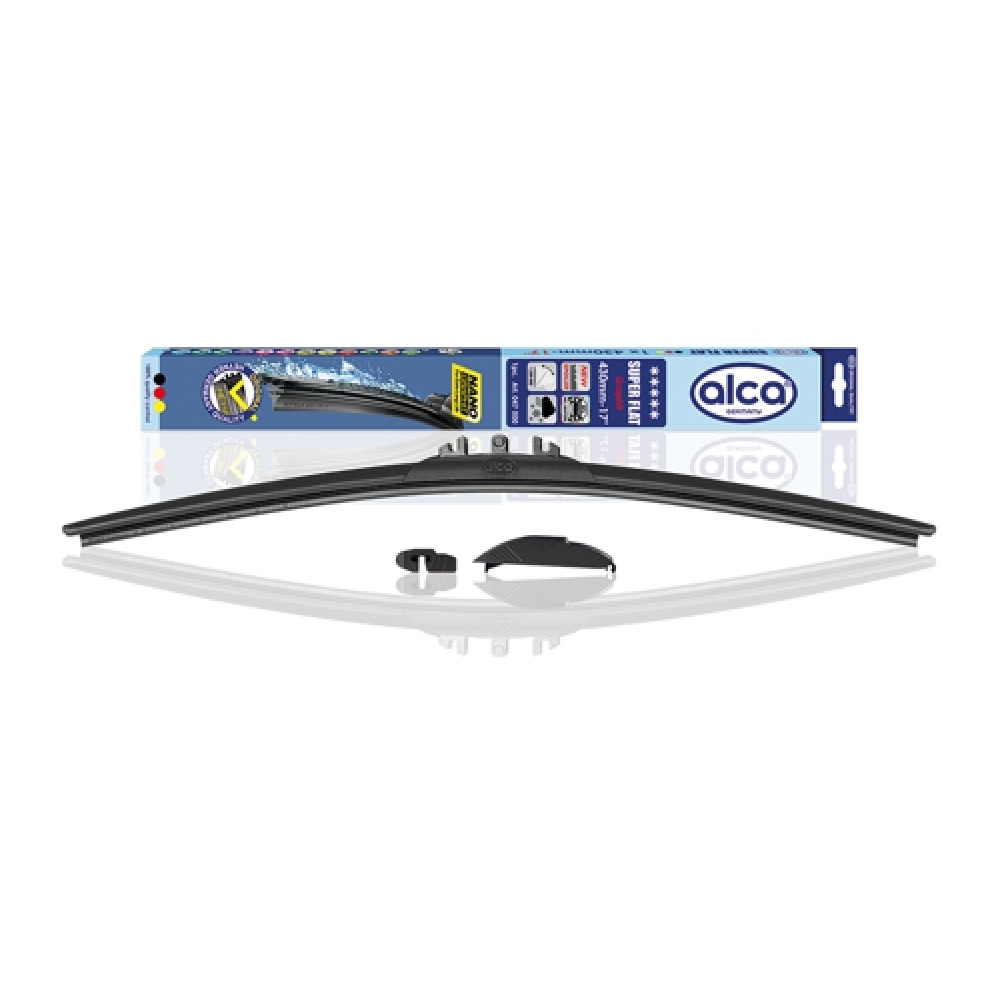 Щітка склоочисника Super Flat безкаркасна 430мм - 17'' Alca