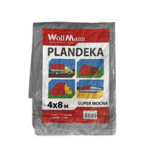 Тент 110 г/м² срібний 4х8м WoffMann
