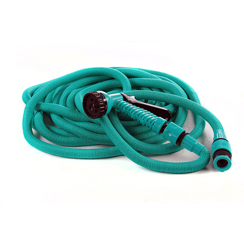 Шланг розтяжний 10-3 м + пістолет-розпилювач на 7 режимів СИЛА