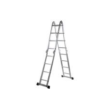 Драбина трансформер 4-секційна алюмінієва 4х4 сходинки APRO