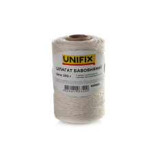 Шпагат бавовняний 200г на втулці UNIFIX