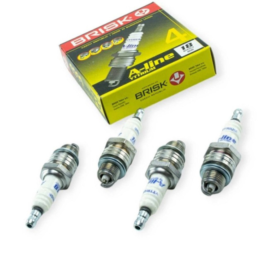 Свічки запалювання A-Line №18 (ГАЗ 3302, 402 дв. ключ на 21) Brisk