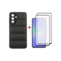 Чохол до мобільного телефона Dengos Kit Samsung Galaxy A36 Soft + 2 pcs glass (Black) (DG-CTG2P-13) Чохол до мобільного телефона Dengos Kit Samsung Galaxy A36 Soft + 2 pcs glass (Black) (DG-CTG2P-13)