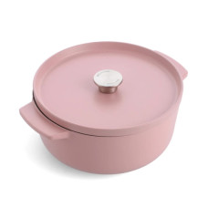 Каструля KitchenAid чавунна з кришкою 5,2 л Суха троянда (CC007431-001)