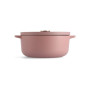 Каструля KitchenAid чавунна з кришкою 5,2 л Суха троянда (CC007431-001) Каструля KitchenAid чавунна з кришкою 5,2 л Суха троянда (CC007431-001)