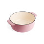 Каструля KitchenAid чавунна з кришкою 5,2 л Суха троянда (CC007431-001) Каструля KitchenAid чавунна з кришкою 5,2 л Суха троянда (CC007431-001)