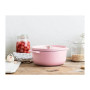 Каструля KitchenAid чавунна з кришкою 5,2 л Суха троянда (CC007431-001) Каструля KitchenAid чавунна з кришкою 5,2 л Суха троянда (CC007431-001)